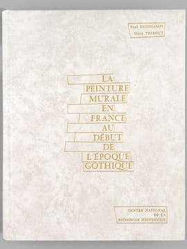 La Peinture murale en France au début de l'époque gothique. De Philippe-Auguste à la fin du règne de Charles V (1180-1380). DESCHAMPS, Paul ; THIBOUT, ...