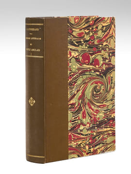 Histoire littéraire du Peuple anglais. Des origines à la  Renaissance [ Edition originale - Livre dédicacé par l'auteur ]. JUSSERAND, Jean Jules