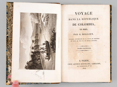 Voyage dans la République de Colombia. Tome I [Tome Premier seul - Edition originale ]