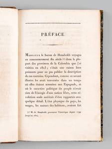Voyage dans la République de Colombia. Tome I [Tome Premier seul - Edition originale ]