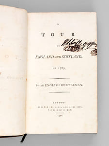 Tour in England and Scotland in 1785 [ First Edition ]