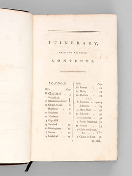 Tour in England and Scotland in 1785 [ First Edition ]. ANONYMOUS ; [ THOMSON, William ]