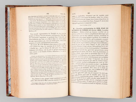 Molière à Bordeaux, vers 1647 et en 1656 avec des considérations nouvelles sur ses Fins Dernières, à Paris, en 1673... ou peut-être en 1703 (2 Tomes - ...