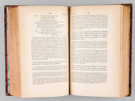 Molière à Bordeaux, vers 1647 et en 1656 avec des considérations nouvelles sur ses Fins Dernières, à Paris, en 1673... ou peut-être en 1703 (2 Tomes - ...