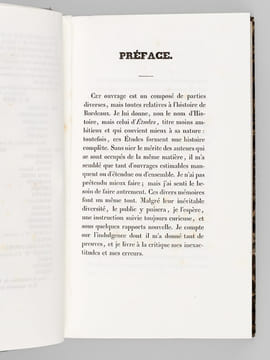 Etudes sur l'Histoire de Bordeaux, de l'Aquitaine et de la Guienne, depuis les Celtes jusqu'à la première Révolution française en 1789. Formant une ...