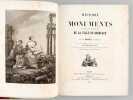 Histoire des Monuments anciens et modernes de la Ville de Bordeaux (2 Tomes - Complet) [ Edition originale ] [ Avec une quittance autographe signée ...