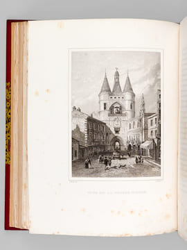 Histoire des Monuments anciens et modernes de la Ville de Bordeaux (2 Tomes - Complet) [ Edition originale ] [ Avec une quittance autographe signée ...