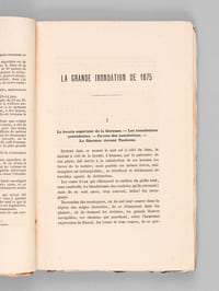 Les Inondations de 1875 dans le Sud-Ouest. Toulouse, Castelsarrasin, Moissac, Agen, etc. Au Profit des Victimes
