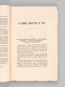 Les Inondations de 1875 dans le Sud-Ouest. Toulouse, Castelsarrasin, Moissac, Agen, etc. Au Profit des Victimes