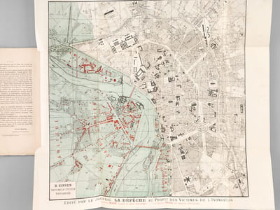 Les Inondations de 1875 dans le Sud-Ouest. Toulouse, Castelsarrasin, Moissac, Agen, etc. Au Profit des Victimes