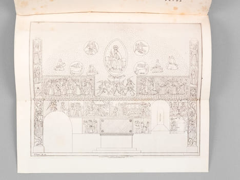 Notice sur les Fresques de l'Eglise de Cazaux-de-Larboust (Haute-Garonne) [ Edition originale - Livre dédicacé par l'auteur ]. BERNARD, B.