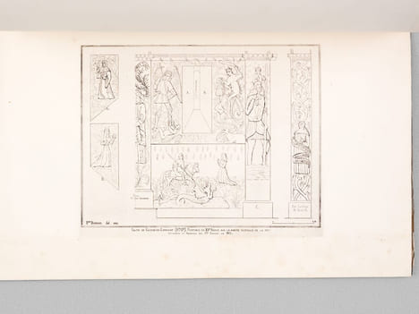 Notice sur les Fresques de l'Eglise de Cazaux-de-Larboust (Haute-Garonne) [ Edition originale - Livre dédicacé par l'auteur ]. BERNARD, B.
