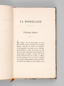 La Bordelaise. Apologie humoristique [ Edition originale ]. LE DOUX, Jacques ; HADOL