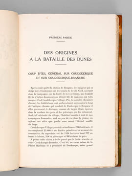Coudekerque - Coudekerque-Branche. Essai de monographie. [ Edition originale ]. BARON, Léonce