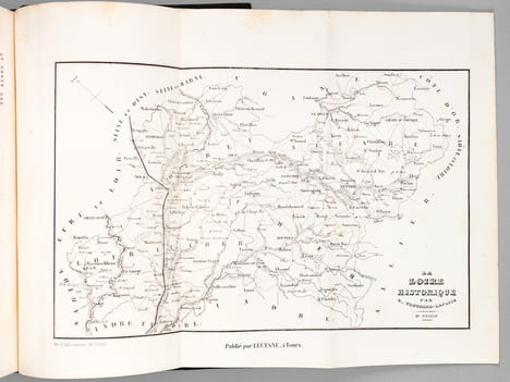 La Loire Historique, Pittoresque et Biographique, de la Source de ce Fleuve à son Embouchure dans l'Océan (5 Tomes - Complet) [ Edition originale ]. ...