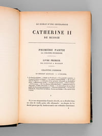 Le Roman d'une Impératrice, Catherine II de Russie, d'après ses Mémoires, sa Correspondance et les Documents inédits des Archives d'Etat