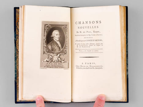 Chansons Nouvelles de M. De Piis, Ecuyer . PIIS, Pierre-Antoine de ; (LE BARBIER ; GAUCHER ; CHOFFARD)