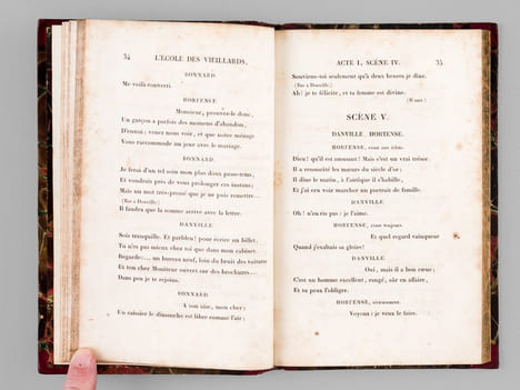 L'Ecole des Vieillards, Comédie en Cinq Actes et en Vers ; par M. Casimir Delavigne. Représentée, le 6 décembre 1823, par les Comédiens ordinaires du ...