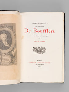 Poésies diverses du Chevalier de Boufflers