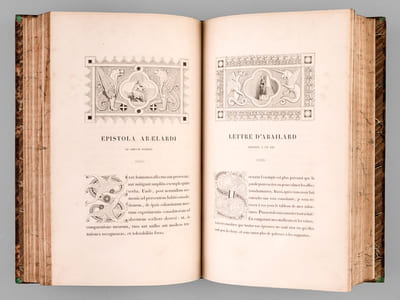 Lettres d'Abailard et d'Héloïse (2 Tomes - Complet) Traduites sur les manuscrits de la Bibliothèque Royale par E. Oddoul [ Lettres d'Héloïse et Abélard ] 