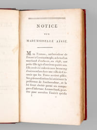 Lettres de Mademoiselle Aïssé à Madame de Calandrini de Genève.