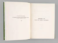 Henri IV dans ses années pacifiques [ Edition originale ]