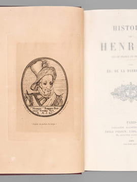 Histoire de Henri IV, Roi de France et de Navarre [ Editon originale ]. DE LA BARRE DUPARCQ, Ed.
