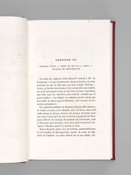 Histoire de Henri IV, Roi de France et de Navarre [ Editon originale ]. DE LA BARRE DUPARCQ, Ed.