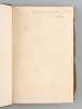 Routier de l'Australie (Côte est) Détroit de Torrès et Mer de Corail. Volume II [ Edition originale - Livre dédicacé par l'auteur ]. (LE GRAS, A.) ; [ ...