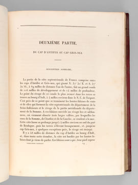 Pilote Français. Instructions nautiques (Partie des Côtes septentrionales de France comprise entre la pointe de Barfleur et Dunkerque) [ Edition ...