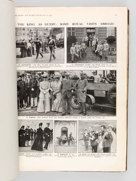Album Souvenir des Funérailles du Roi Edouard VII. Recueil de Journaux et Documents - Souvenir Album of the Funeral of King Edward VII. Collection of ...