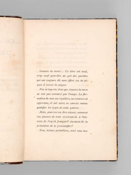 Les Joueurs de Mots. Compilation faite par Lorédan Larchey pour servir à l'histoire de l'esprit français [ Edition originale ] [ Suivi de : ] L'Esprit ...