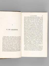 Education d'une Mère de Famille ou De la Civilisation du Genre Humain par les Femmes (2 Tomes - Complet) [ Avec une longue lettre autographe signée de l'auteur adressée à Lamartine ]