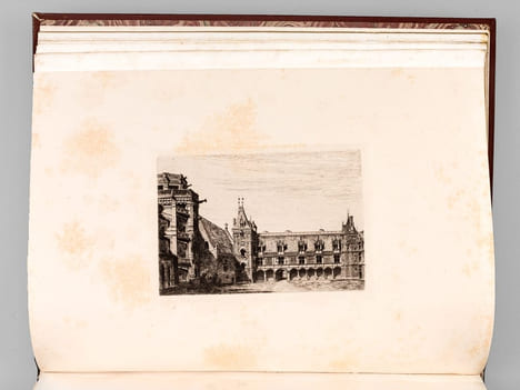 Notice Historique et Chronologique sur les Châteaux du Blaisois avec plusieurs gravures à l'eau-forte [ Edition originale ] 1ère livraison : Château ...