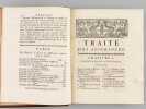 Traité des Assurances et des Contrats à la Grosse (2 Tomes - Complet) [Edition originale ]. EMERIGON, Balthazard-Marie
