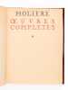 Oeuvres complètes (6 Tomes - Complet). MOLIERE 