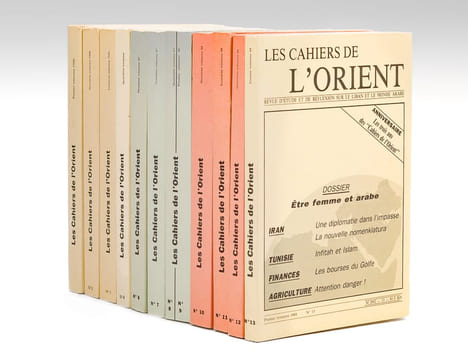 Les Cahiers de l'Orient (N° 1, 2, 3, 4 6, 7, 8-9, 10, 11, 12, 13 : Du premier trimestre 1986 au premier trimestre 1989, sans le premier trimestre ...