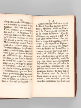 [ Recueil factice de quelques Pièces concernant des Lettres apocryphes du Pape Clément XIV, attribuées par l'abbé Grozier à M. Caraccioli ] Lettre à ...