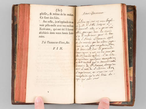 [ Recueil factice de quelques Pièces concernant des Lettres apocryphes du Pape Clément XIV, attribuées par l'abbé Grozier à M. Caraccioli ] Lettre à ...