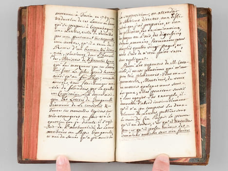 [ Recueil factice de quelques Pièces concernant des Lettres apocryphes du Pape Clément XIV, attribuées par l'abbé Grozier à M. Caraccioli ] Lettre à ...