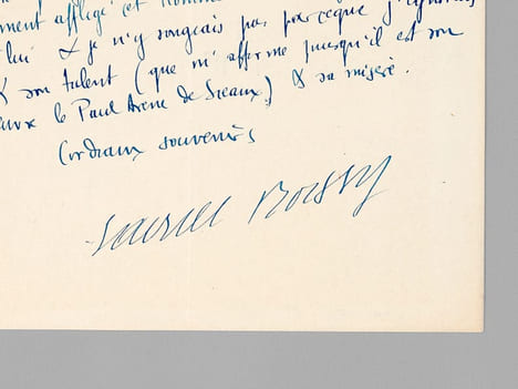 [2 lettres autographes signées : ] 1 L.A.S. de 2 pages : "Mon Cher Hauser, Mariéton me communique votre démission de secrétaire général du Félibrige, ...