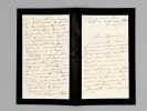 [ Ensemble de documents consacrés à Ferdinand Fabre, dont 6 lettres autographes signées et 2 cartes de visites avec mention autographe de Ferdinand ...
