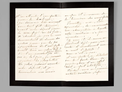 [ Ensemble de documents consacrés à Ferdinand Fabre, dont 6 lettres autographes signées et 2 cartes de visites avec mention autographe de Ferdinand ...