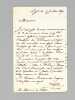 [ Lettre autographe signée ] 1 L.A.S. d'une page datée de Besançon, le 5 juillet 1807, adressée à Dijon à M. Antoine, ancien ingénieur en chef des ...