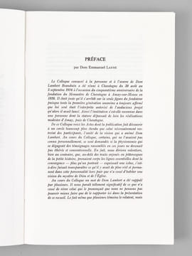 Veilleur avant l'aurore. Colloque Lambert Beauduin.. Collectif ; VON ALLMEN, J. J. ; AUBERT, R. ; EGENDER ; WILLEBRANDS ; etc.