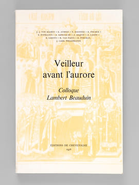 Veilleur avant l'aurore. Colloque Lambert Beauduin.. Collectif ; VON ALLMEN, J. J. ; AUBERT, R. ; EGENDER ; WILLEBRANDS ; etc.