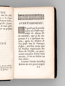 Pensées ingénieuses des Pères de l'Eglise [ Edition originale ]