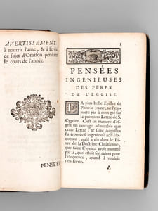 Pensées ingénieuses des Pères de l'Eglise [ Edition originale ]