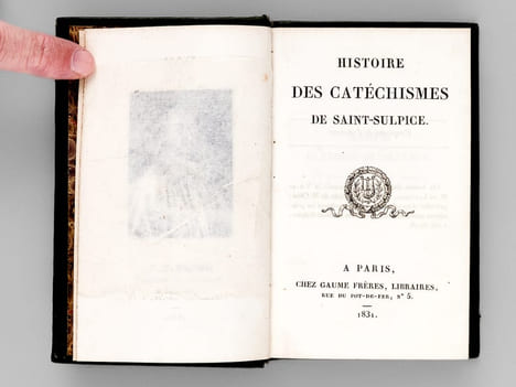 Histoire des Catéchismes de Saint-Sulpice [ Edition originale ]. ANONYME ; [ FAILLON, Etienne-Michel ]