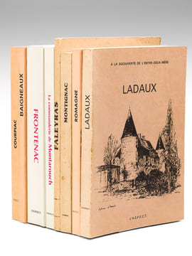 [ 8 volumes de la collection "A la découverte de l'Entre-Deux-Mers" : ] La Commanderie de Montarouch ; Frontenac ; Baigneaux ; Courpiac ; Ladaux ; ...